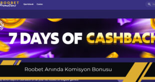 Roobet anında komisyon bonusu