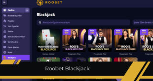 Roobet blackjack