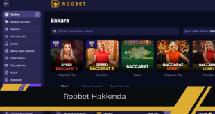 Roobet hakkında