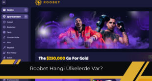 Roobet hangi ülkelerde var