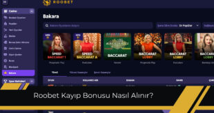 Roobet kayıp bonusu nasıl alınır