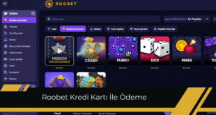 Roobet kredi kartı ile ödeme