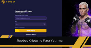 Roobet kripto ile para yatırma