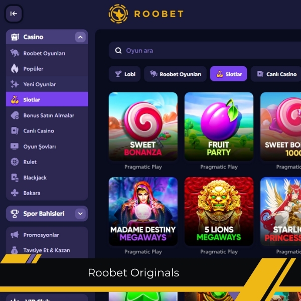 Roobet Originals