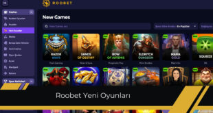 Roobet yeni oyunları